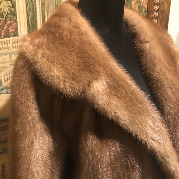 Mink Fur Coat Leakas Furs Beautiful Perfect - Picture 6 of 10